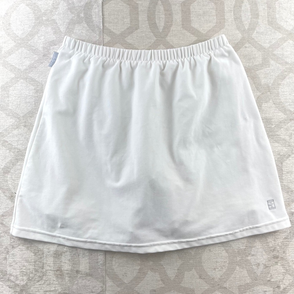Nike Dri Fit Tennis Skirt White Athletic Skort Skirt Women M 8 10